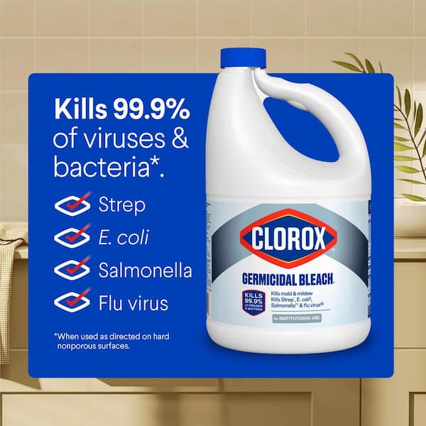 Clorox 121 oz. Concentrated Germicidal Disinfecting Bleach Cleaner