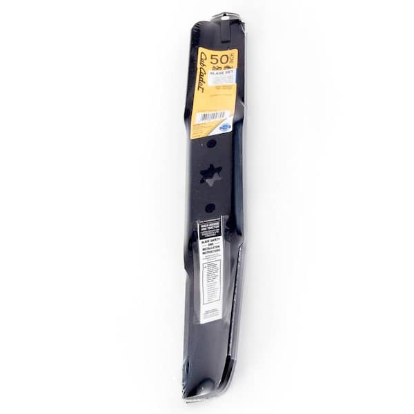 Cub Cadet Original Equipment High Lift Blade Set for Select 50 in. Riding Lawn Mowers with 6-Point Star OE# 942-05052, 742-05052