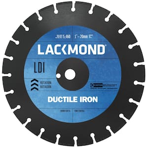 14 inch diamond blade for Dry/Wet cut Ductile