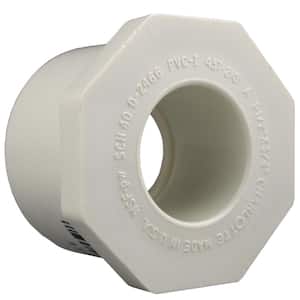 1-1/2 in. x 3/4 in. PVC Schedule 40-Reducer Bushing SPG X S