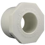 2 in. x 1-1/4 in. PVC Schedule 40 Reducer Bushing Fitting