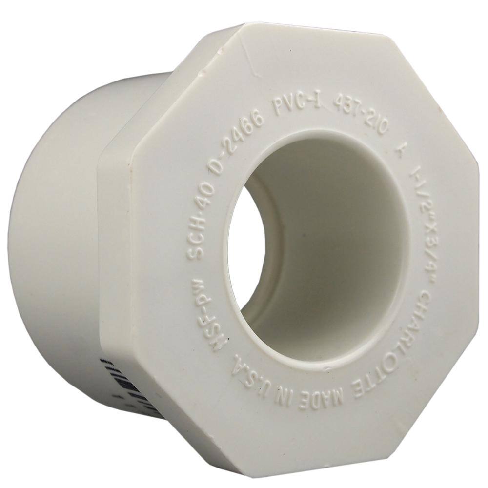 Bushing 40pvc2 " Mpt1.5fpt Charlotte Pipe Foundry PVC 02112 4000 for sale online 