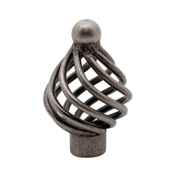 Richelieu Hardware 1-5/16 in. (33 mm) Natural Iron Traditional Metal Cabinet Knob