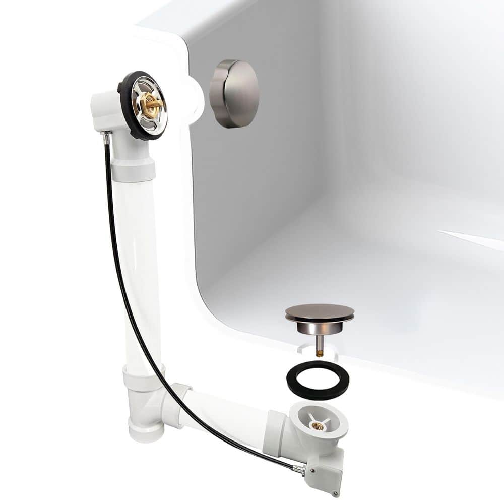 WESTBRASS Illusionary Overflow Universal Trim, D98hrk-07 Kit In Satin Nickel D98HRK-07 at