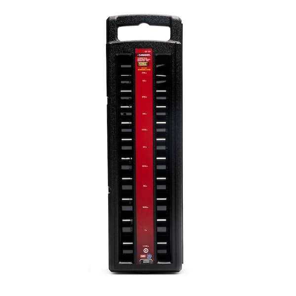 Husky - 1/2 in. Drive SAE 6-Point Impact Socket Set with Storage Case (11-Piece)