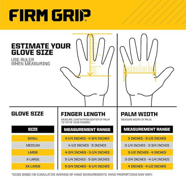 FIRM GRIP - Nitrile Coated Large Gloves (15-Pack)