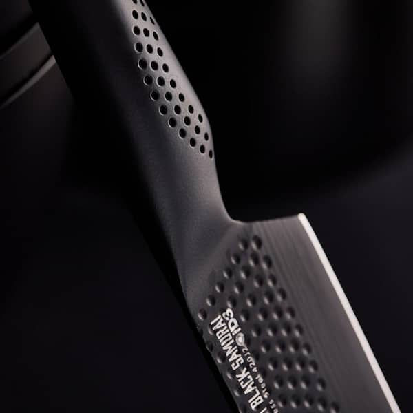 Cuisine::pro iD3 BLACK SAMURAI 5 in. Stainless Steel Full Tang Chef's Knife  1034433 - The Home Depot
