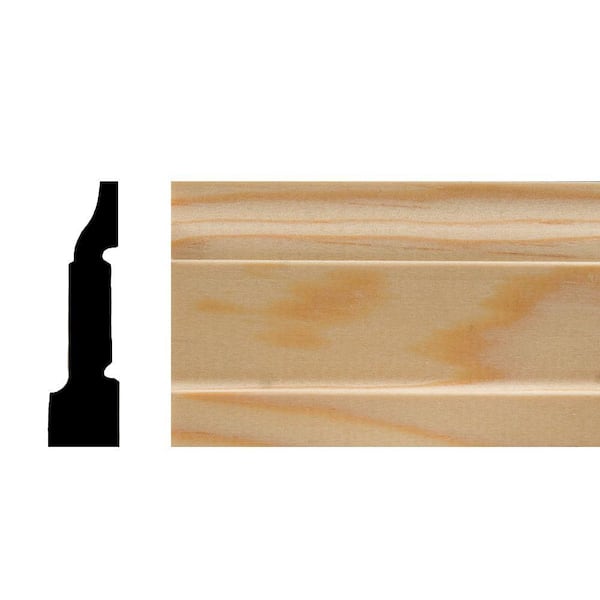 Builder's Choice WM346 5/8 in. x 2-1/4 in. x 7 ft. Pine Wood Casing