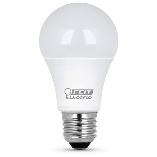 Feit Electric 75-Watt Equivalent A19 Non-Dimmable General Purpose E26 Medium Base LED Light Bulb, Soft White 2700K (12-Pack)