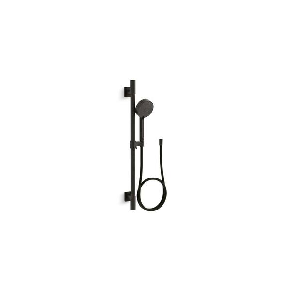 KOHLER Awaken G110 4-Spray Wall Mount Handheld Shower Head with 2.5 GPM in Oil-Rubbed Bronze