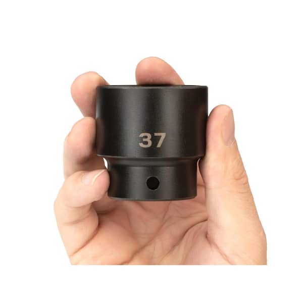 TEKTON 1/2 in. Drive x 37 mm 6-Point Impact Socket SID22137 - The