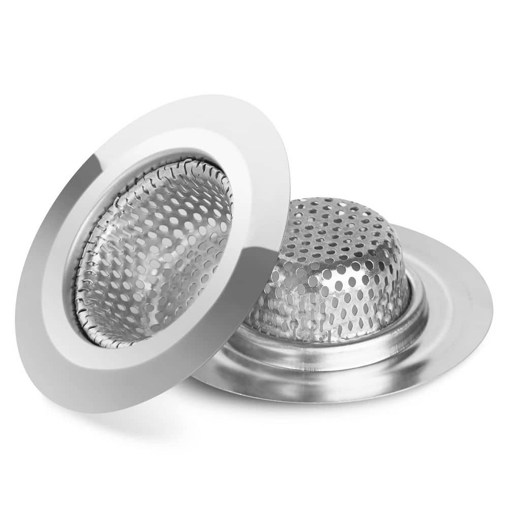 2.79 in. Stainless Steel Bathtub and Shower Drain Strainer for Bathtub Floor, Shower, Bathroom Sink Wash Basin (2-Pack) price history on PriceWatchPro