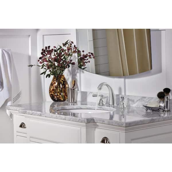 Elmhurst 8 in. Widespread 2-Handle Bathroom Faucet in Chrome
