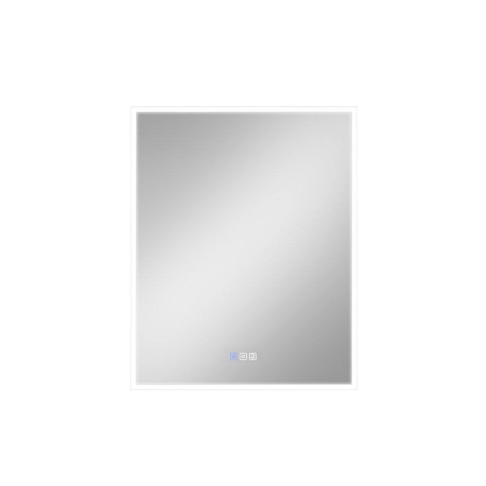 24 in. W x 30 in. H Rectangular Recessed/Surface LED Medicine Cabinet with Mirror with Light, 3X Magnifier Left Hinge price history on PriceWatchPro