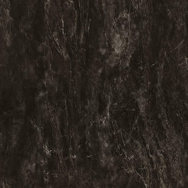 FORMICA 4 ft. x 8 ft. Laminate Sheet in Black Bardiglio with Premiumfx Scovato Finish