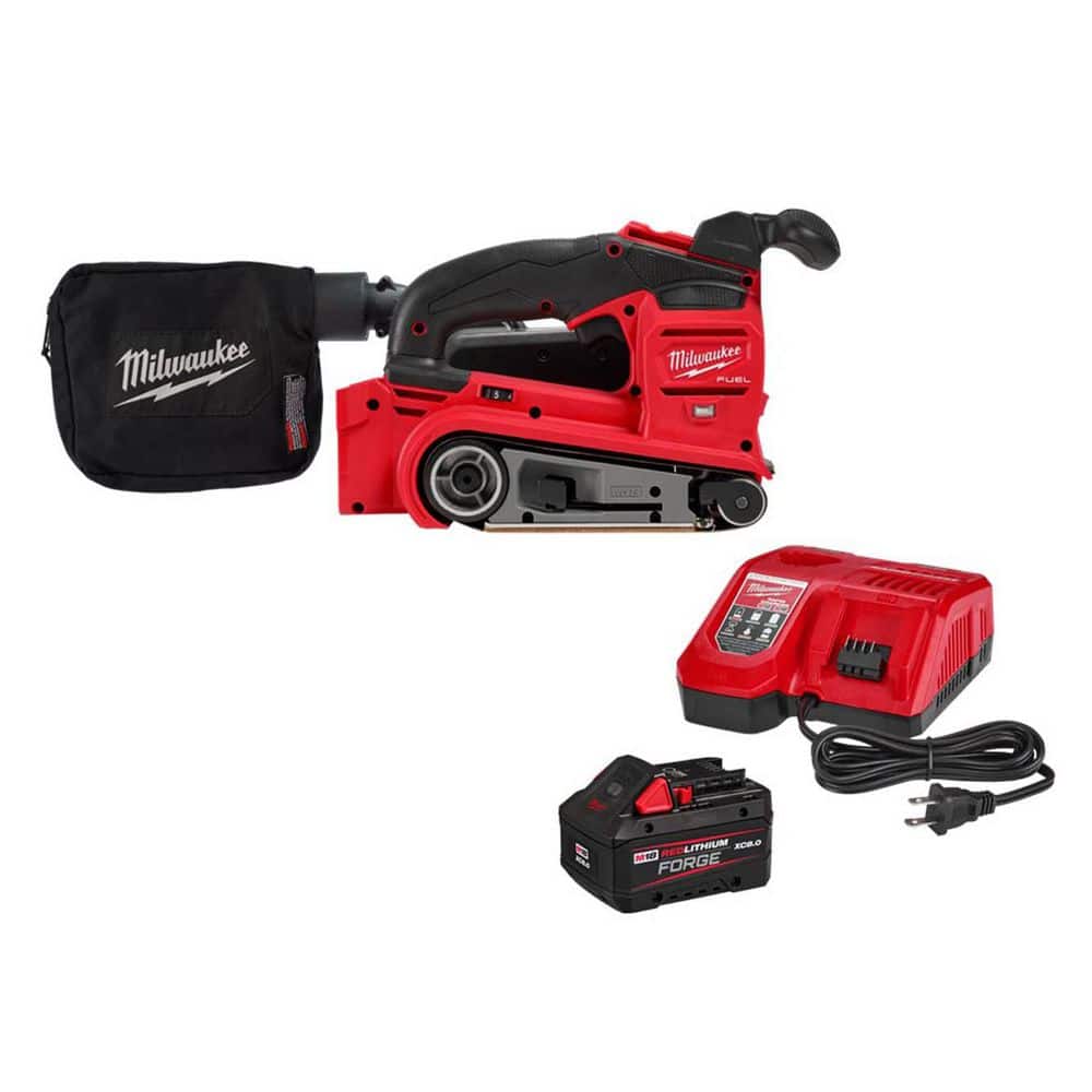 M18 FUEL 18-Volt Lith-Ion Cordless Belt Sander w/ FORGE 8. 0Ah Battery & Charger price history on PriceWatchPro