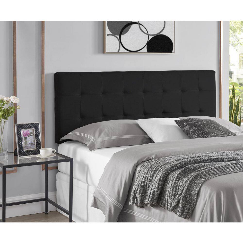 Black backboard bed hotsell