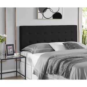 Headboards for Queen Size Bed, Upholstered Tufted Bed Headboard, Height Adjustable Queen Headboard Only - Black
