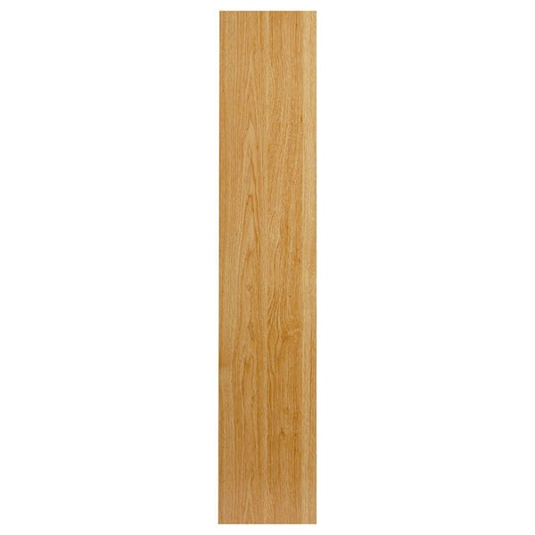 Hampton Bay 12 in. W x 60 in. H Universal End Panel in Natural Hickory