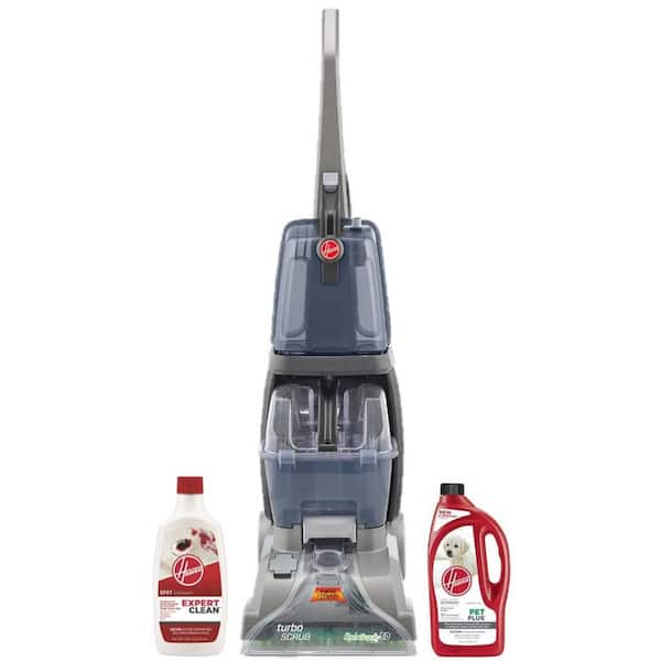 HOOVER Turbo Scrub Upright Carpet Cleaner with Spot and Stain Pet Bundle