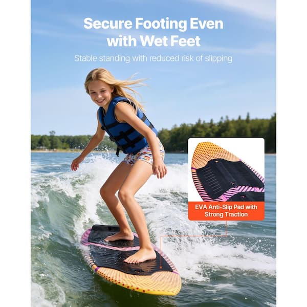 SKYSHALO 45 in. Wakesurf Board for Youth (up to 110 lbs. ) with