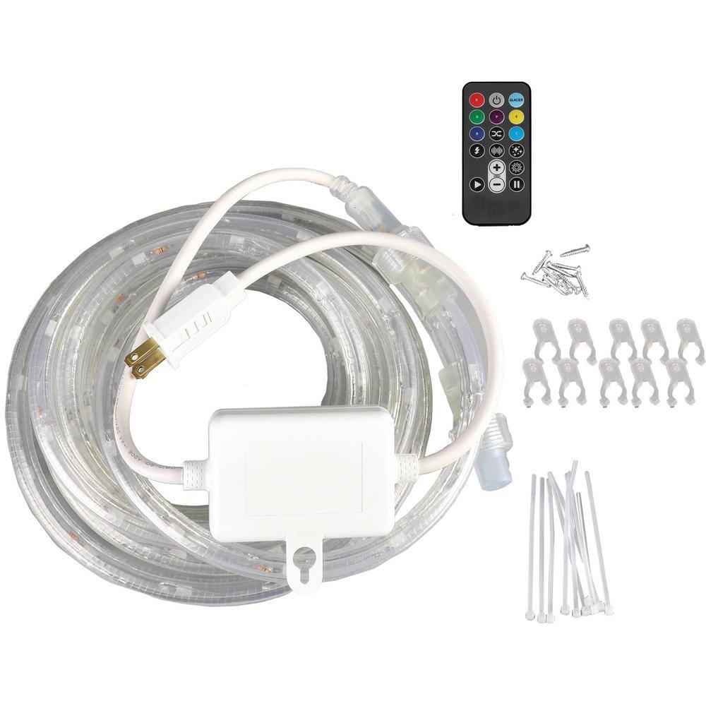 12 ft. Multicolor LED Rope Light with Remote Control