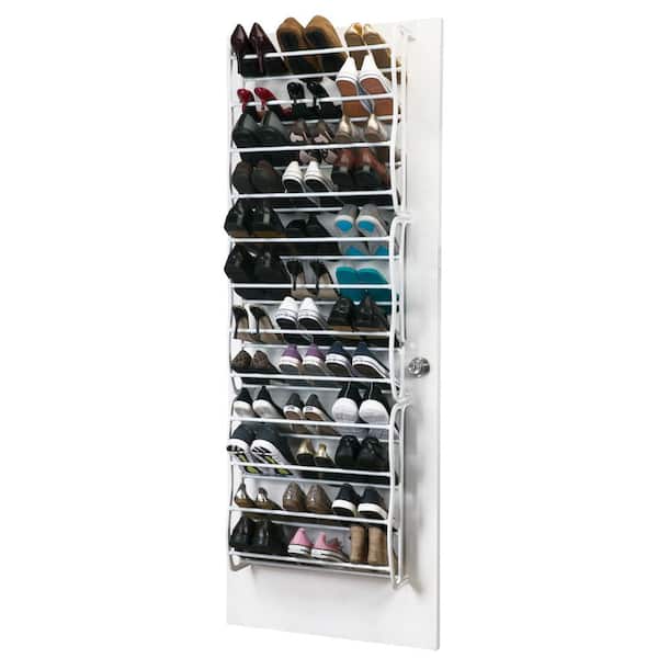36 pairs Shoe Rack Over Door Shoes Storage Organiser Wall Hanging Shoes  Shelf