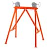 VEVOR 2 in. to 36 in. Pipe Stand with Roller Head 2,500 lbs. Load for ...