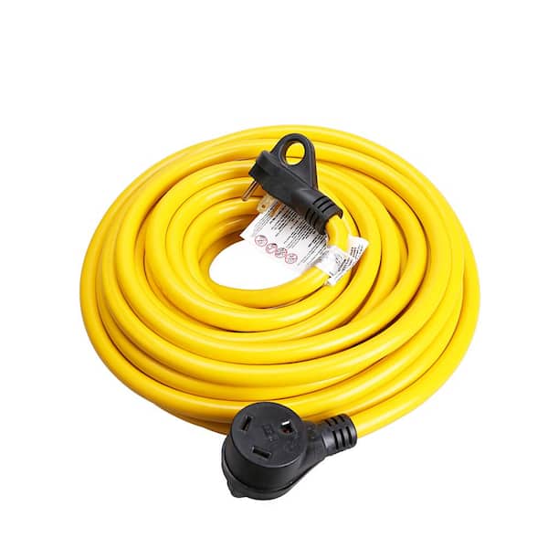 GoGreen Power 50' 30 Amp RV Extension Cord, Plug with handles