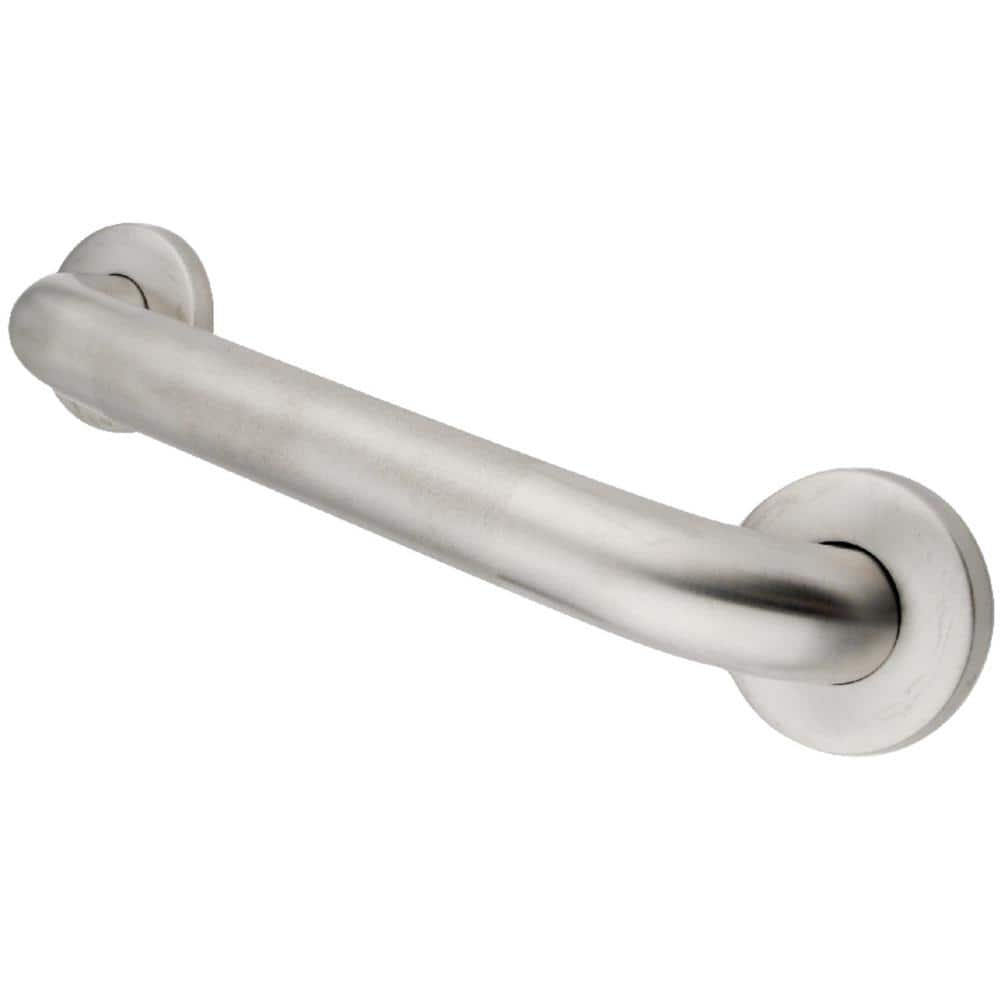 Kingston Brass Traditional 36 in. x 1-1/2 in. Grab Bar in Brushed ...