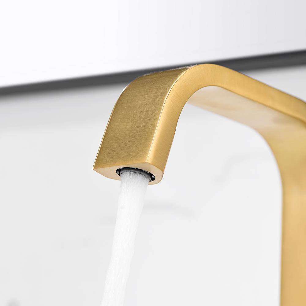 Centerset Faucet 2-handle Bathroom Faucet with Drain Assembly