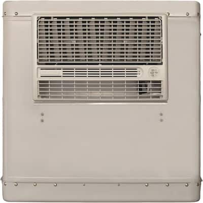 4700 CFM 2-Speed Window Evaporative Cooler for 1600 sq. ft. (with Motor and Remote Control)