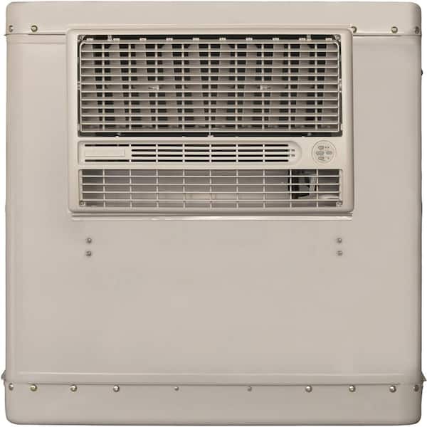 Champion Cooler 4700 CFM 2-Speed Window Evaporative Cooler for 1600 sq. ft. (with Motor and Remote Control)