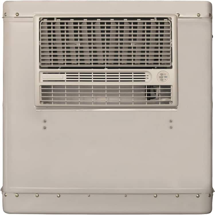 Champion Cooler 4700 CFM 2-Speed Window Evaporative Cooler for 1600 sq. ft. (with Motor and Remote Control)