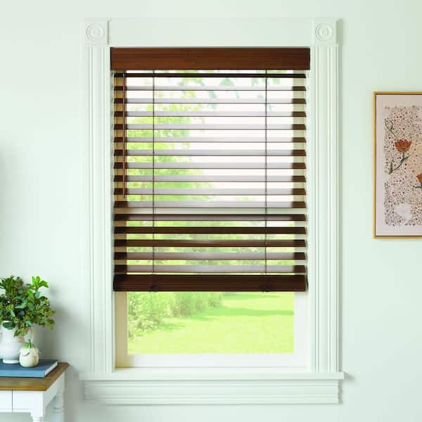 2 3/8 In. Cordless Wood Blinds