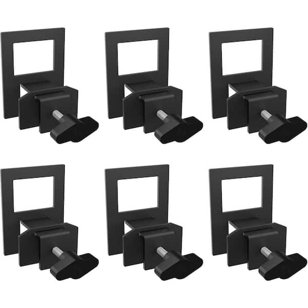 Adjustable Non Slip Mattress Gaskets for Metal Bed Frame, Mattress Holder (6-Pack)