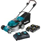 18 in. 18-Volt X2 (36-Volt) LXT Lithium-Ion Cordless Walk Behind Push Lawn Mower Kit with 4 Batteries (4.0 Ah)