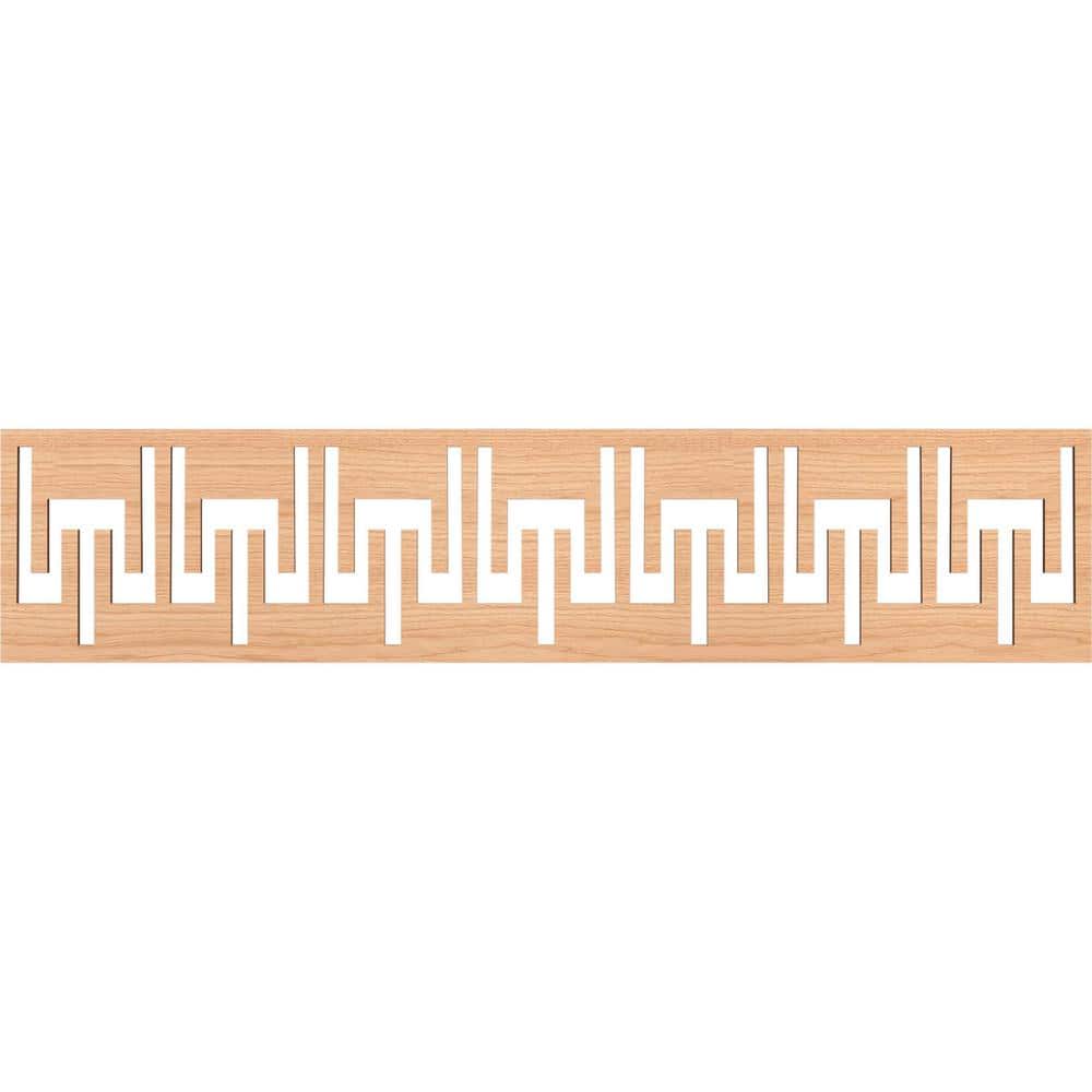 Victory Fretwork 0.25 in. D x 46.75 in. W x 10 in. L Hickory Wood Panel Moulding price history on PriceWatchPro