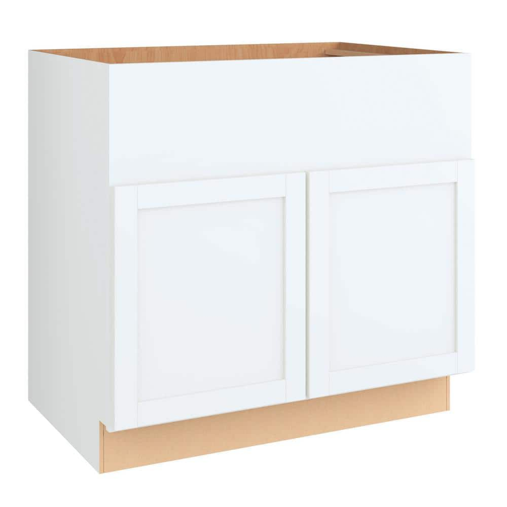 LILLTJÄRN Sink base cabinet with 2 doors, white, 173/8x195/8x97/8