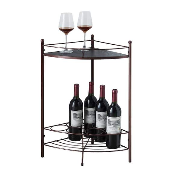 Home depot wine online glass rack