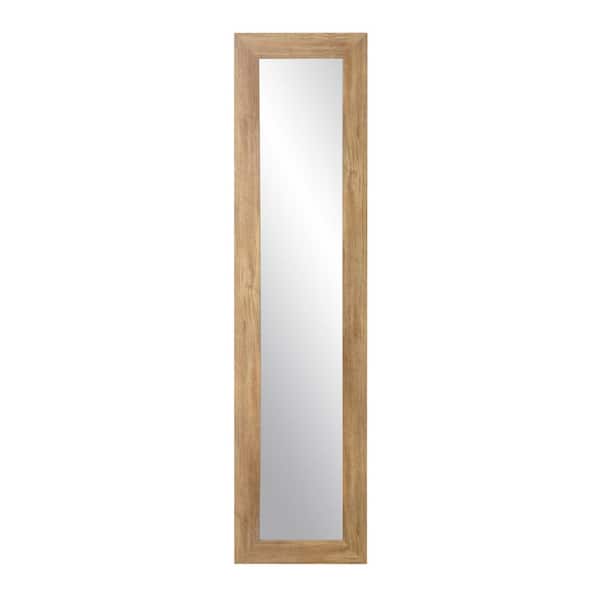 BrandtWorks Oversized Brown Farmhouse Mirror (71 in. H X 16 in. W)