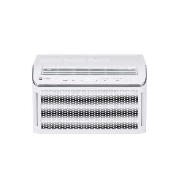 GE Profile 8,100 BTU 115V Window Air Conditioner Cools 350 sq. ft. with SMART technology, Wi-Fi and Remote in White PHC08LY - The Home Depot GE Profile 8,100 BTU 115V Window Air Conditioner Cools 350 sq. ft. with SMART technology, Wi-Fi and Remote in White PHC08LY - The Home Depot