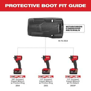 M18 FUEL GEN-2 Compact Impact Wrench Rubber Protective Boot