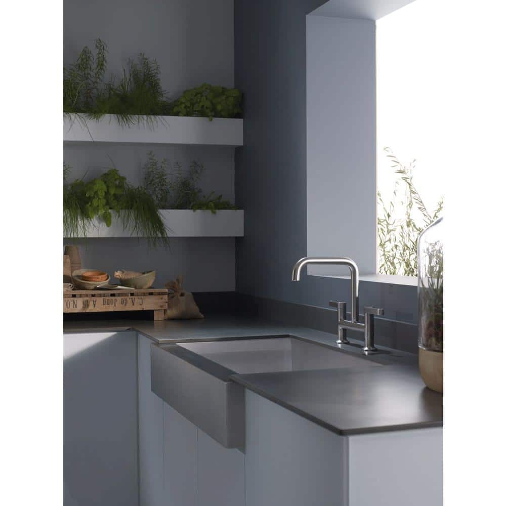 Vault 36" Stainless Steel Farmhouse Apron-Front Kitchen Sink