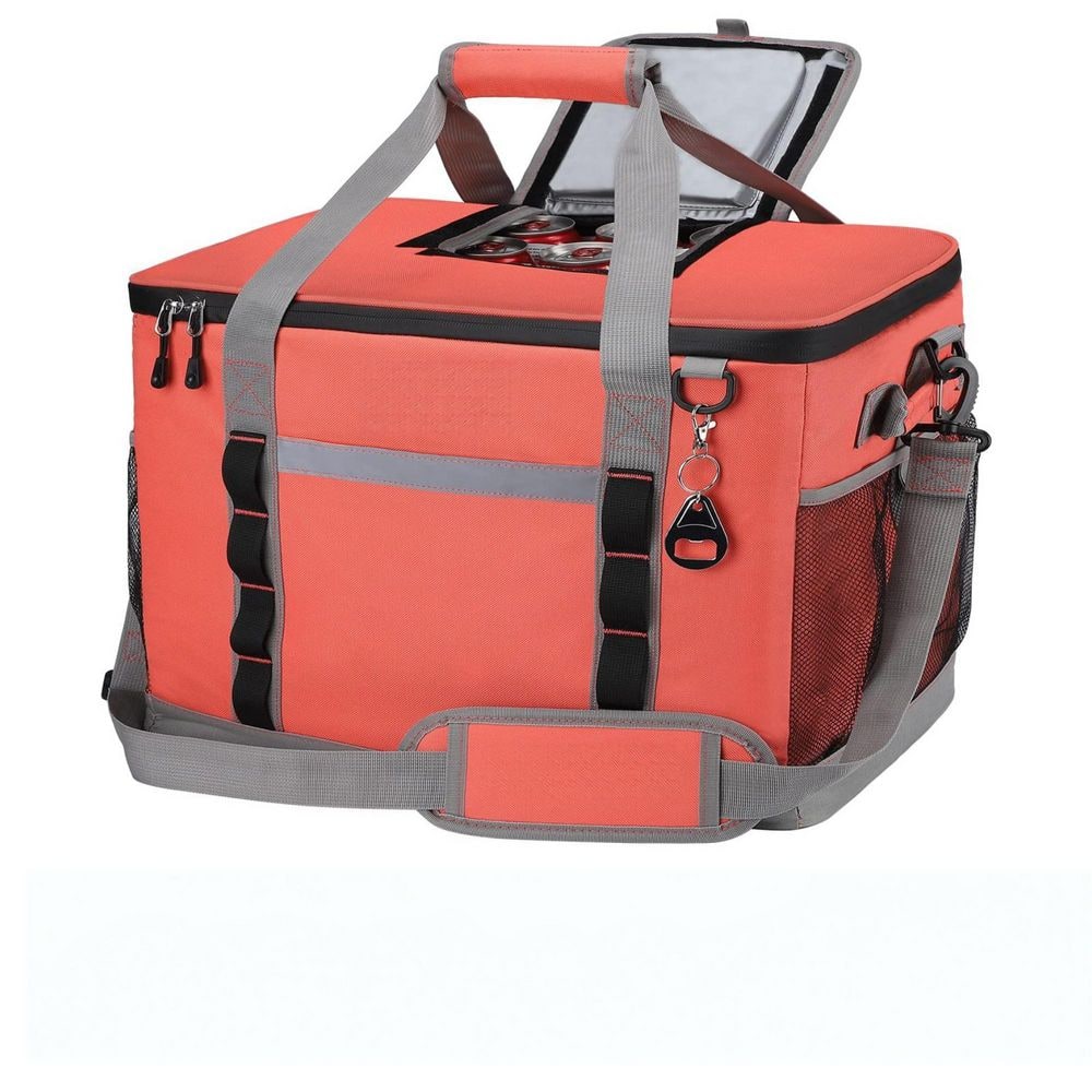 52 qt. Leakproof Insulated Soft-Side Cooler Bag, Portable 75 Can Cooler for Camping Picnic Travel, Watermelon price history on PriceWatchPro