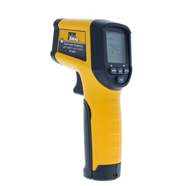 IDEAL 12 1 Infrared Dual Laser Thermometer 61 847