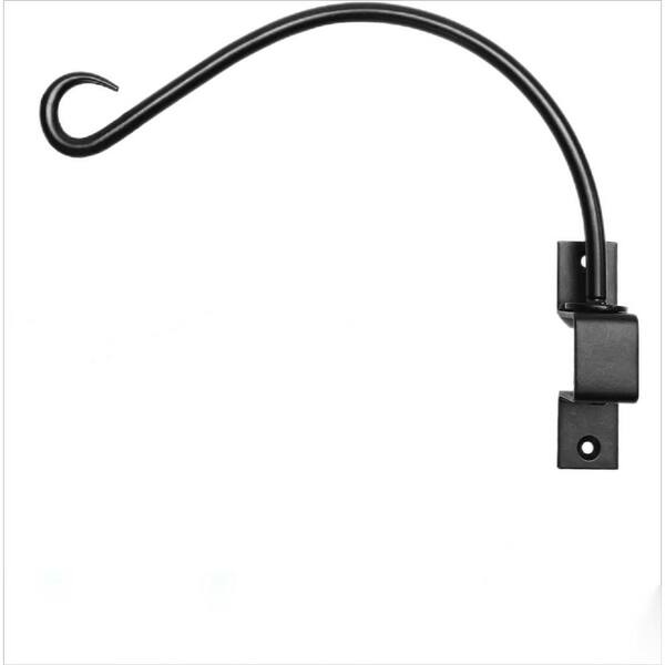 thumbnail image 2 of 5-10 Pack Iron Wall Hooks - Black Metal Lantern Bracket / Coat / Planter Hangers 2 of 4