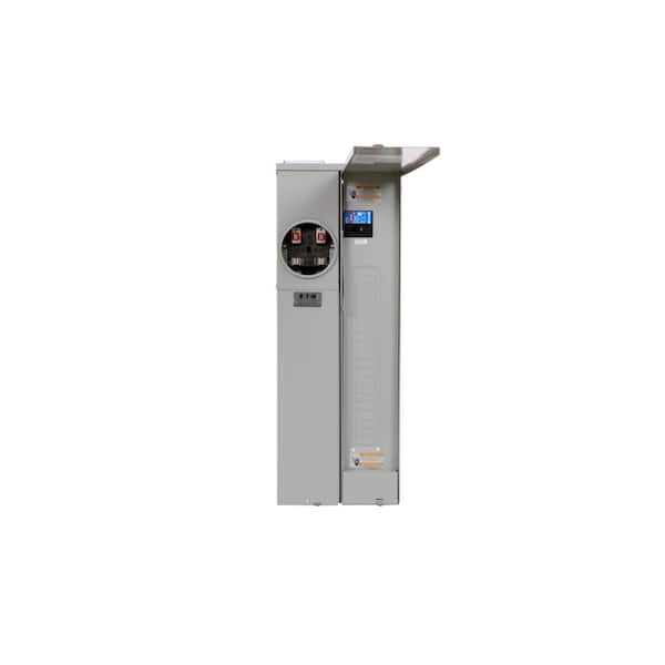 Eaton 200 Amp 120-Volt/240-Volt 20-Space 40-Circuit EUSERC BR Type Main Meter Breaker, Surface, SR