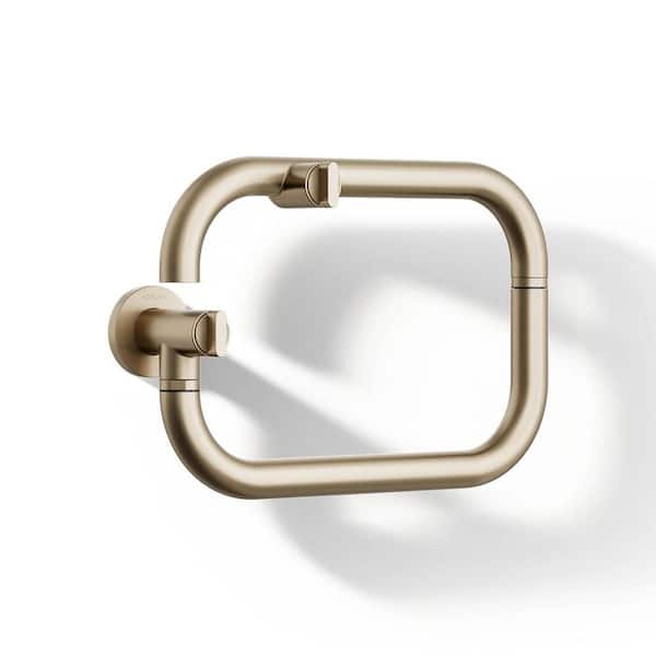 Components Wall Mount Pot Filler in Vibrant Brushed Bronze