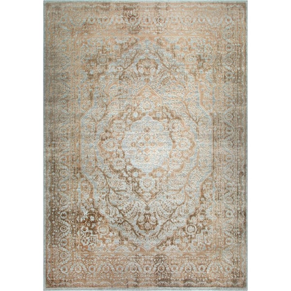 Nicole Miller Kenmare Gray Yellow 5 Ft X 7 Ft Indoor Area Rug 2 6042   Gray Yellow Nicole Miller Area Rugs 2 6042 620 64 600 